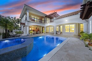 Alberca al aire libre 