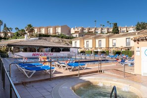 Una piscina riscaldata