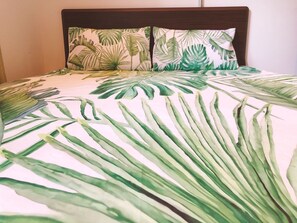 2 chambres, bureau, Wi-Fi gratuit, draps fournis