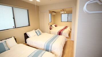 3 Schlafzimmer, Schreibtisch, kostenloses WLAN, Bettwäsche