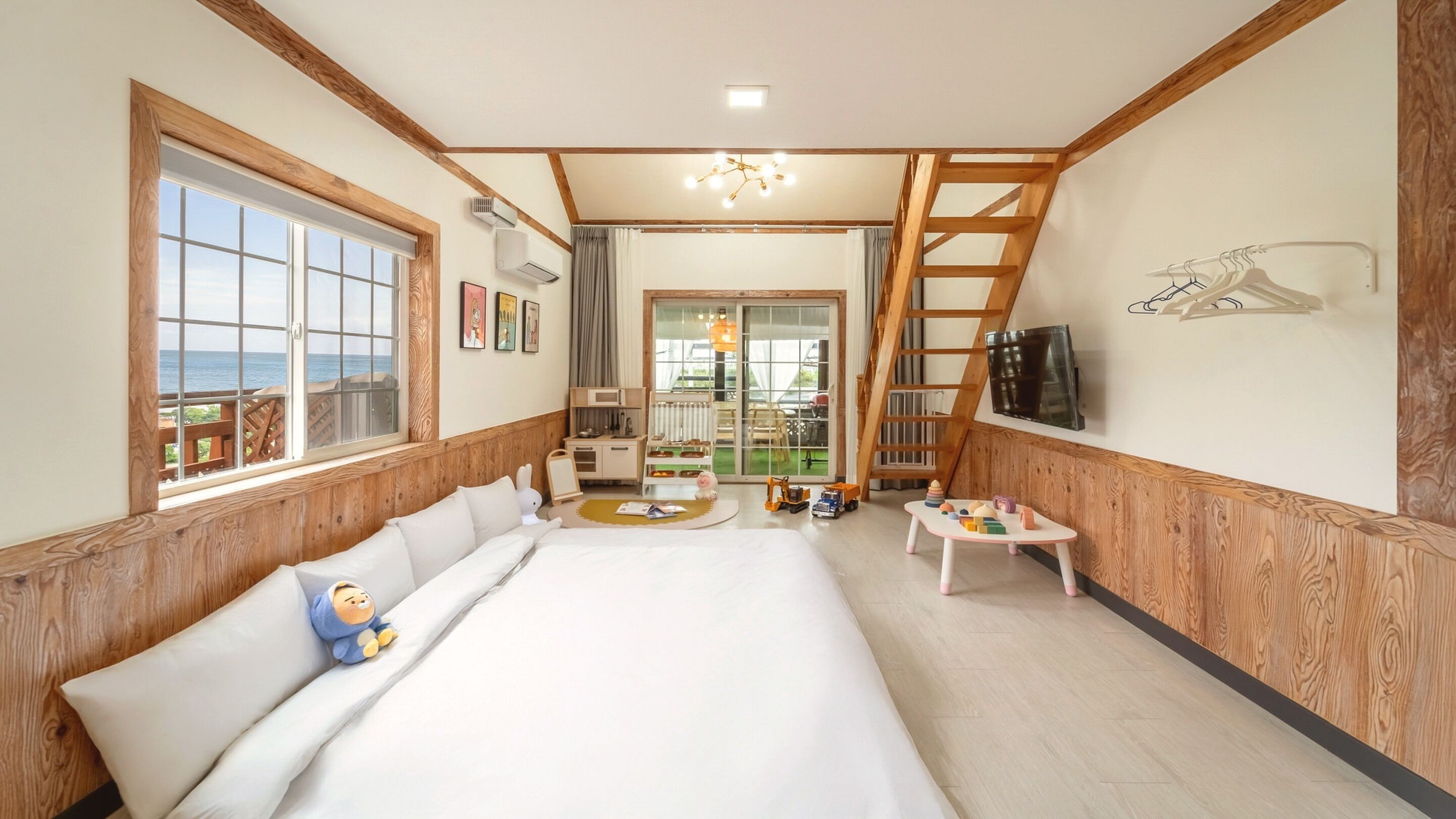 Habitación básica, 1 habitación (Gureum1 ( F1 ) - Kidsroom) | 1 dormitorio y wifi gratis