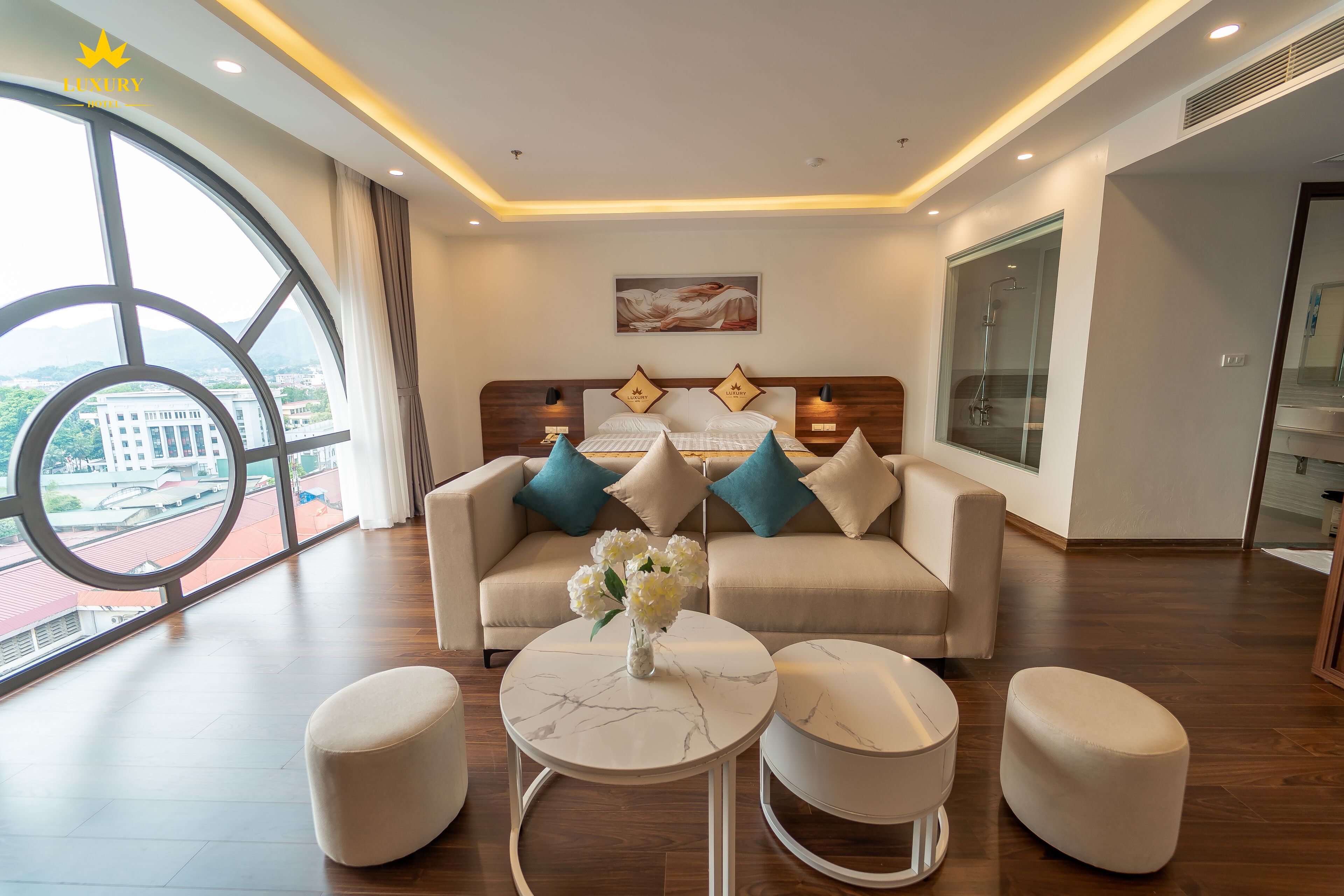 Family Quadruple Room | Premium bedding, minibar, individually decorated, individually furnished