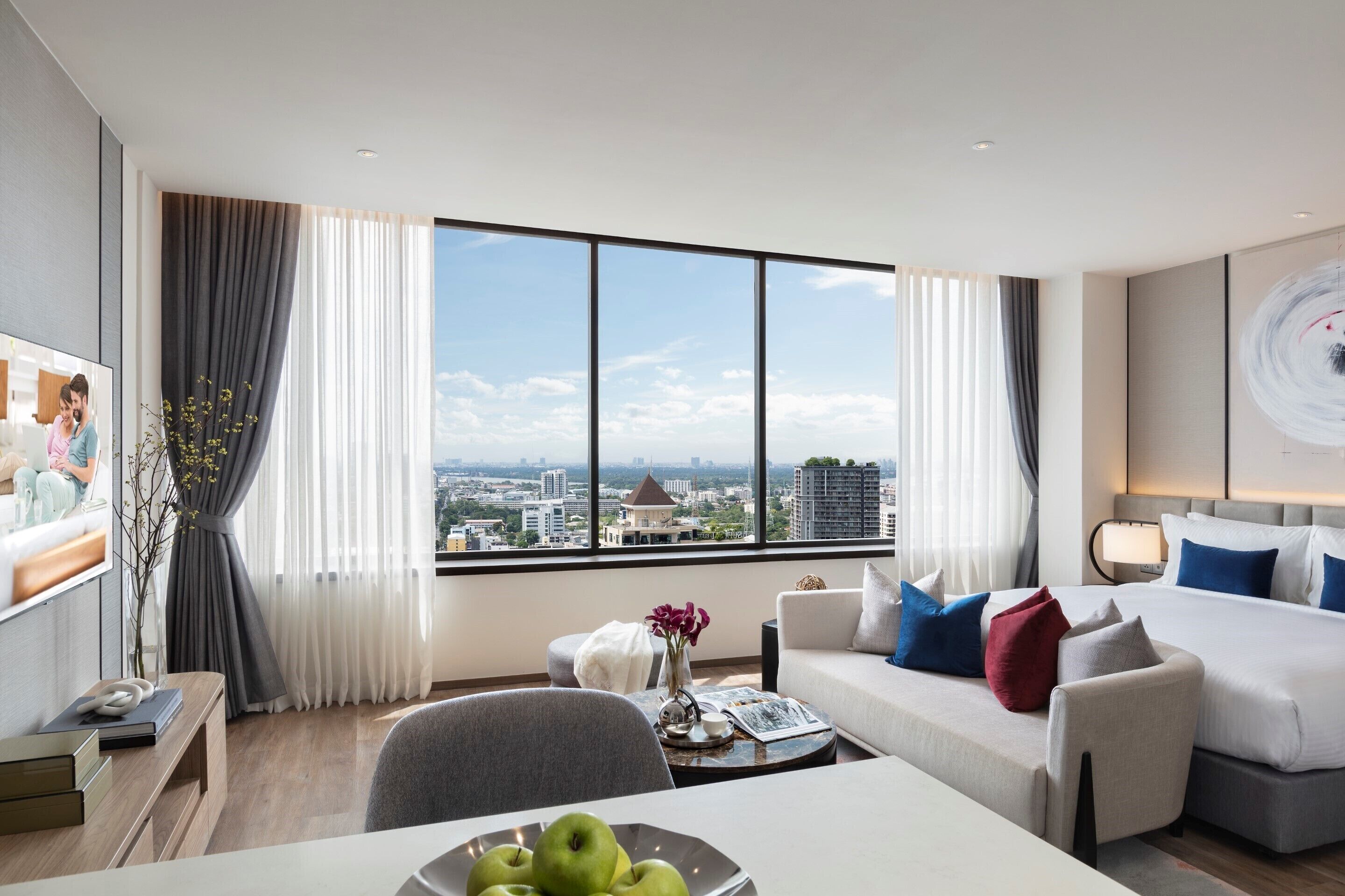 Executive-Studio | Blick auf die Stadt