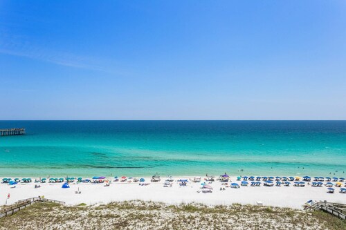 Beachfront With Spectacular Gulf Views-Private Balcony-Outdoor Pools-Fitness Center-Tennis Courts