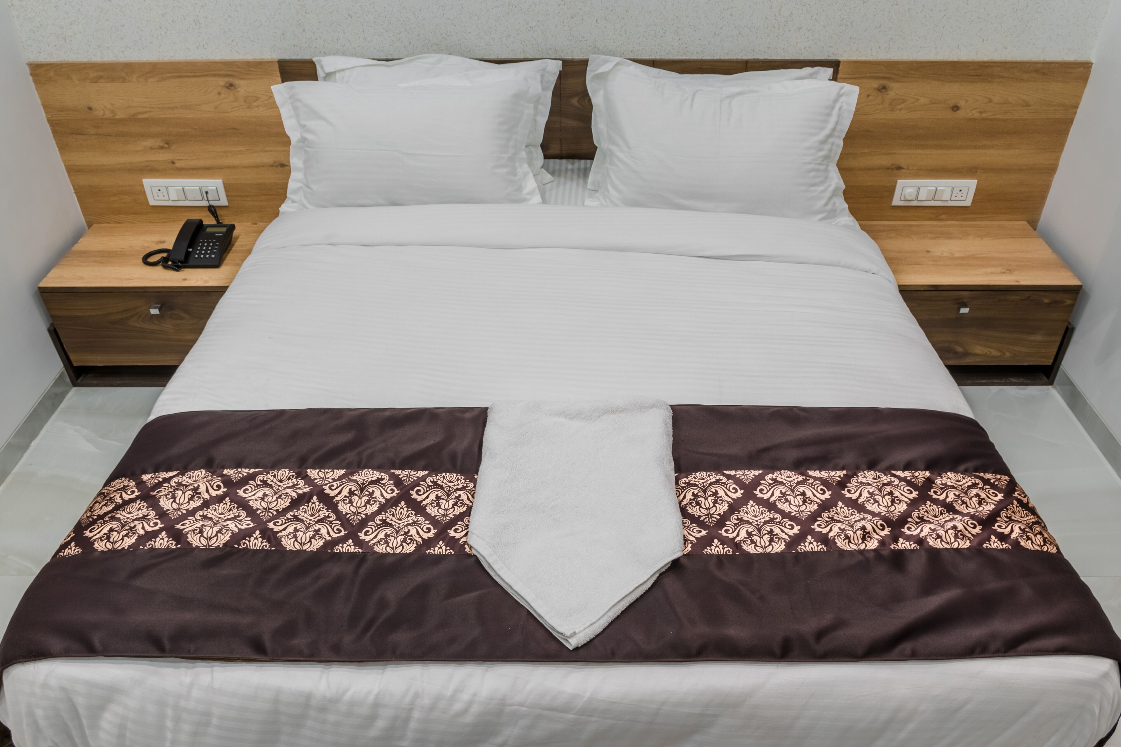 Draps en coton égyptien, literie de qualité supérieure