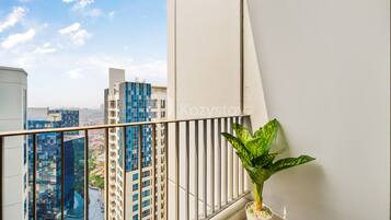 Leilighet, 2 soverom, byutsikt | Utsikt fra rommet