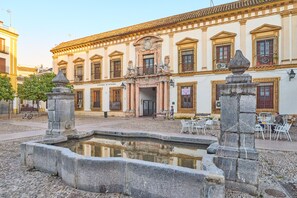 Outdoor dining - Apartment 'El Rincón de Eva' close to City Centre with Wi-Fi (Córdoba)