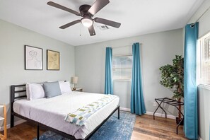2 Schlafzimmer, Bügeleisen/Bügelbrett, kostenloses WLAN, Bettwäsche