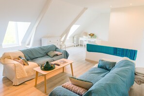 TV, fireplace, DVD player - Charming house for 7 in Tréguennec (Tréguennec)