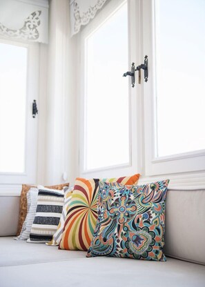 Deluxe Double Room | Premium bedding, individually decorated, individually furnished - Puka Otel Alacatı (Cesme)