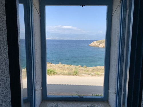 Stone house by the sea