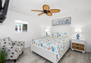 4 bedrooms, internet, bed sheets