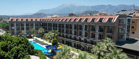 Fassade der Unterkunft