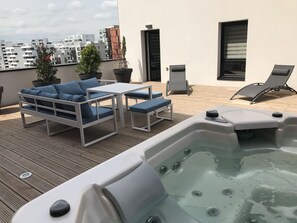 Terrace/patio - SUPERB DUPLEX WITH HAMMAM AND JACUZZI (Toulouse)