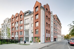 Fassade der Unterkunft
