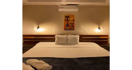 King Size Bed Family Apartment Full Kitchen Pool Side Near Beach - 101