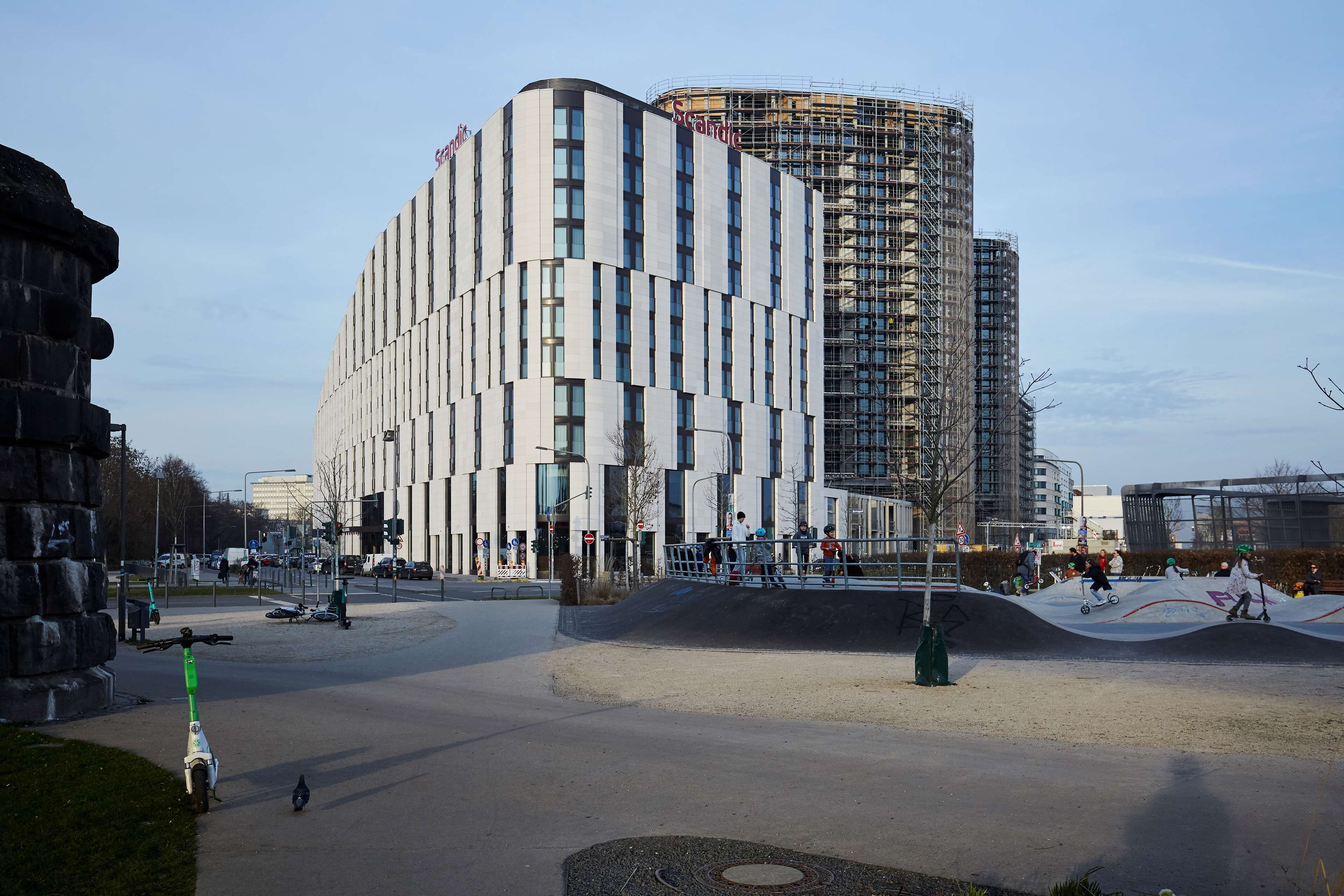 Fachada de la propiedad