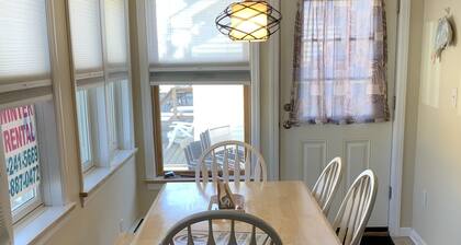 beach house steps to beach and Jenk's Boardwalk