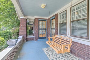 Terrace/patio - Renovated Cooper-Young Bungalow w/ Game Room • Walk to Food, Bars & Liberty Bowl (Memphis)