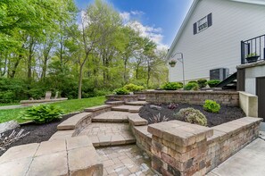 Property grounds - Secluded Lake Front House with Pool - (Celina)