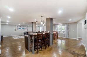 Interior - Secluded Lake Front House with Pool - (Celina)