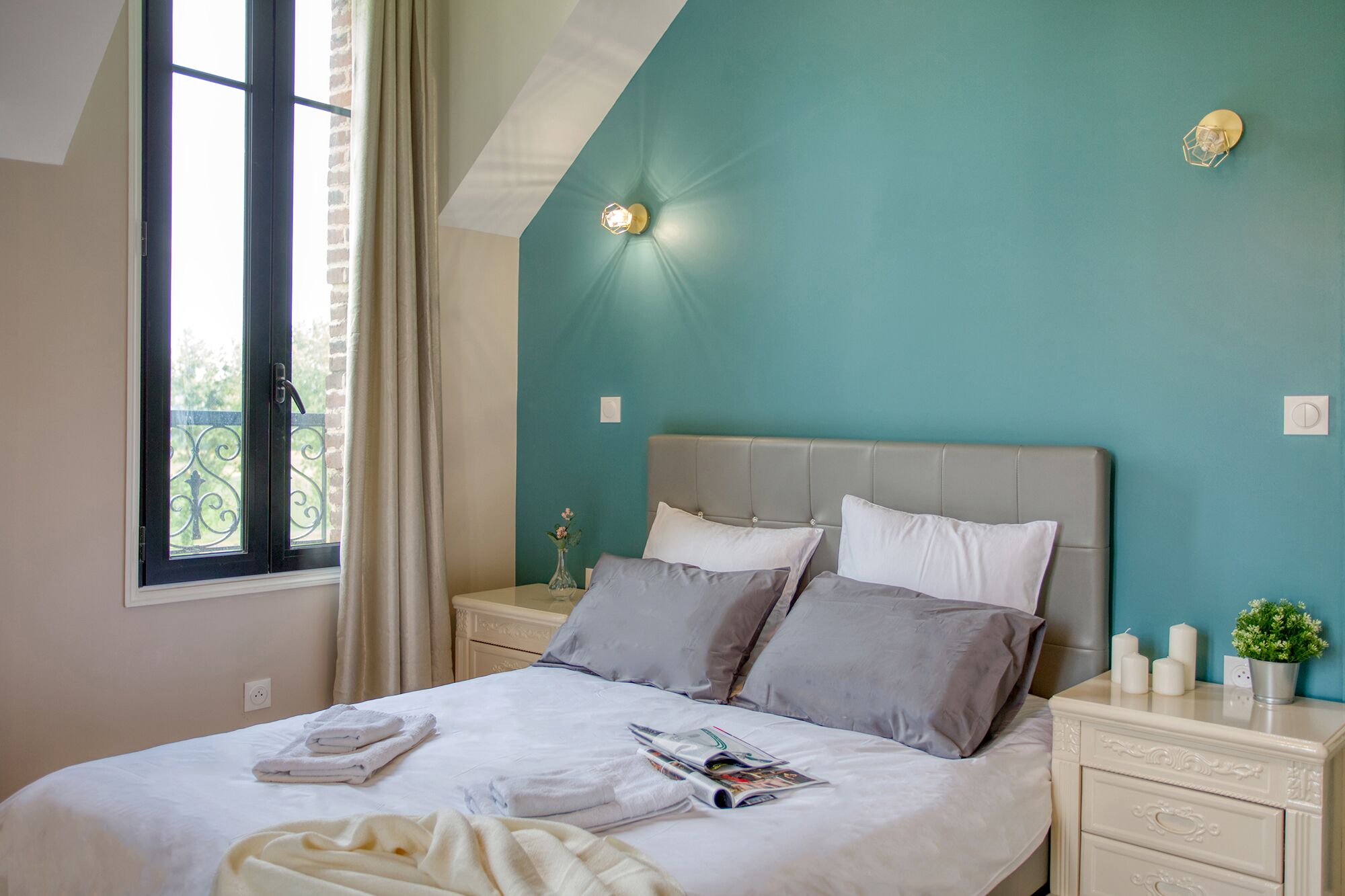 2 bedrooms, iron/ironing board, travel crib, free WiFi