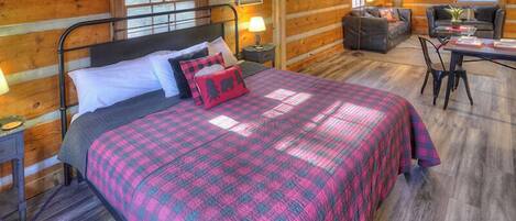 1 sovrum, strykjärn/strykbräda, gratis wi-fi och sängkläder