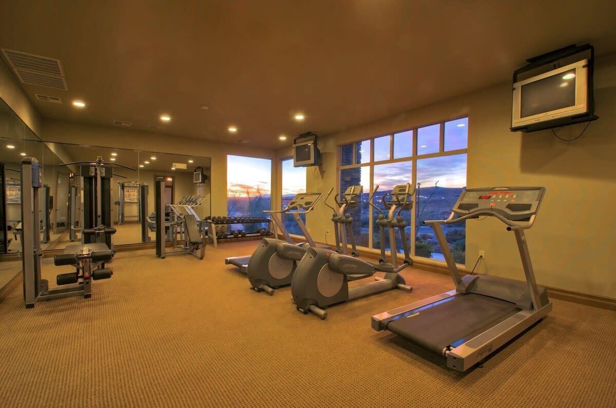 Fitnessbereich