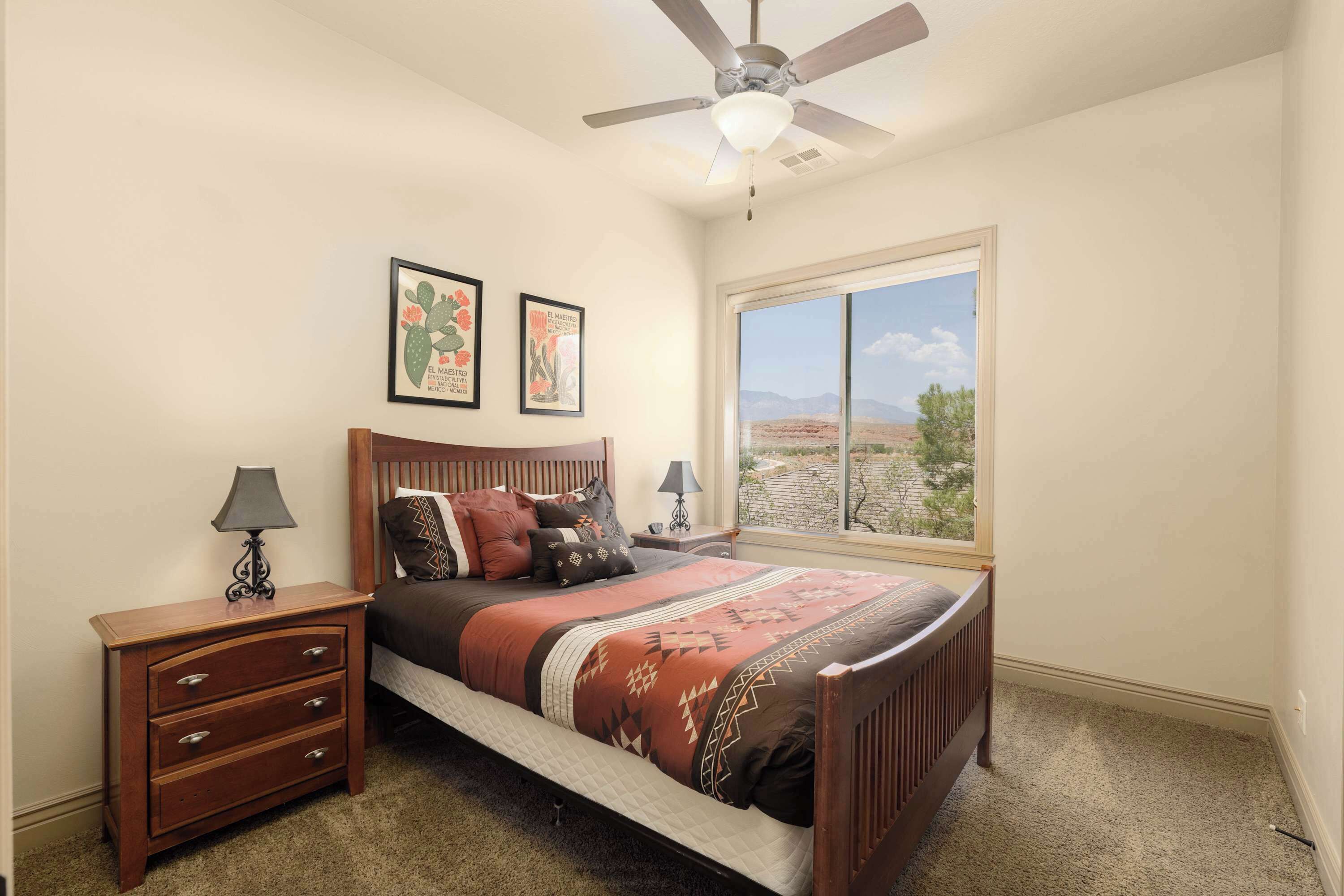 3 bedrooms, iron/ironing board, travel cot, WiFi