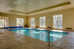 Indoor pool - Top Floor Privacy | Outdoor Fireplace, Sleeps 8 (Hurricane)