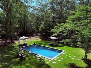 室外泳池、暖水池