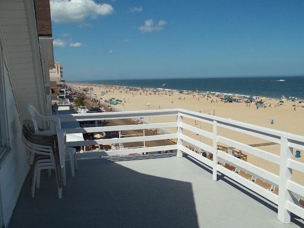Studio, 1 Bedroom, Non Smoking, Ocean View | Terrace/patio - Majestic Hotel & Apartments (Ocean City)