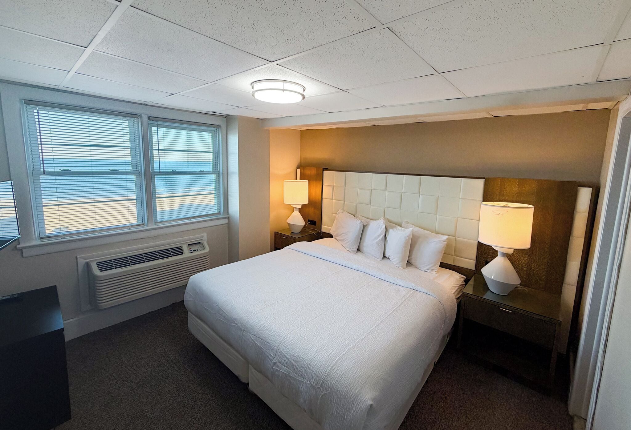 Habitación Deluxe, 1 cama King size, para no fumadores, vista al océano | Wifi gratis y ropa de cama 