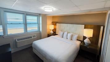 Habitación Deluxe, 1 cama King size, para no fumadores, vista al océano | Wifi gratis y ropa de cama