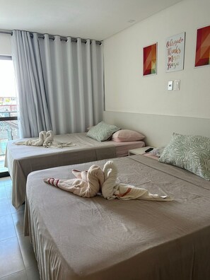 Studio | Individually furnished, free WiFi, bed sheets - MANAWA BEACH FLAT (Ipojuca)