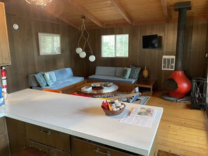 Smart TV, fireplace - Forest Hideaway (Keene)