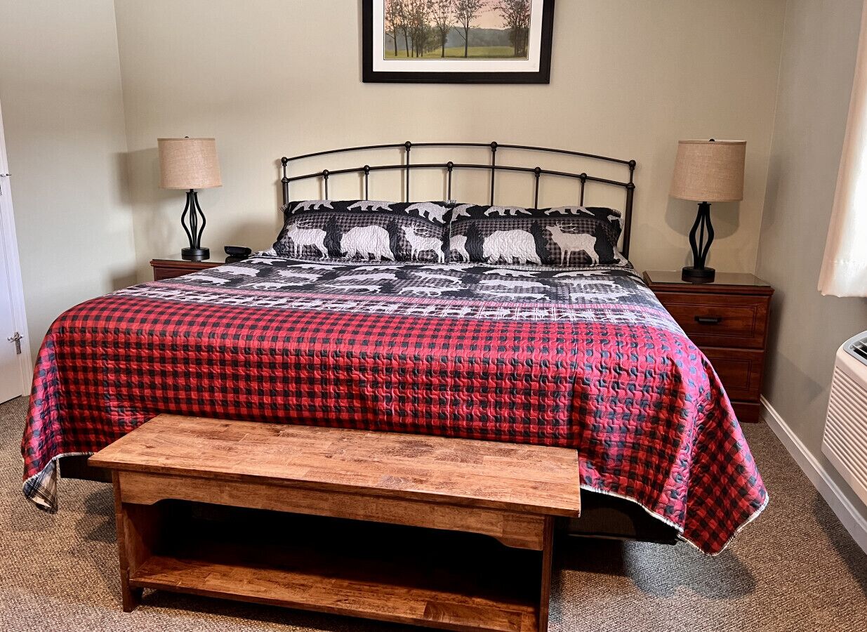Desk, iron/ironing board, travel crib, free WiFi