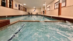 Indoor pool, a heated pool - Top 5 Pct Hotel Room with King Bed and Stunning Loon Mountain Views (Lincoln)