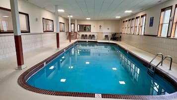 Indoor pool, a heated pool