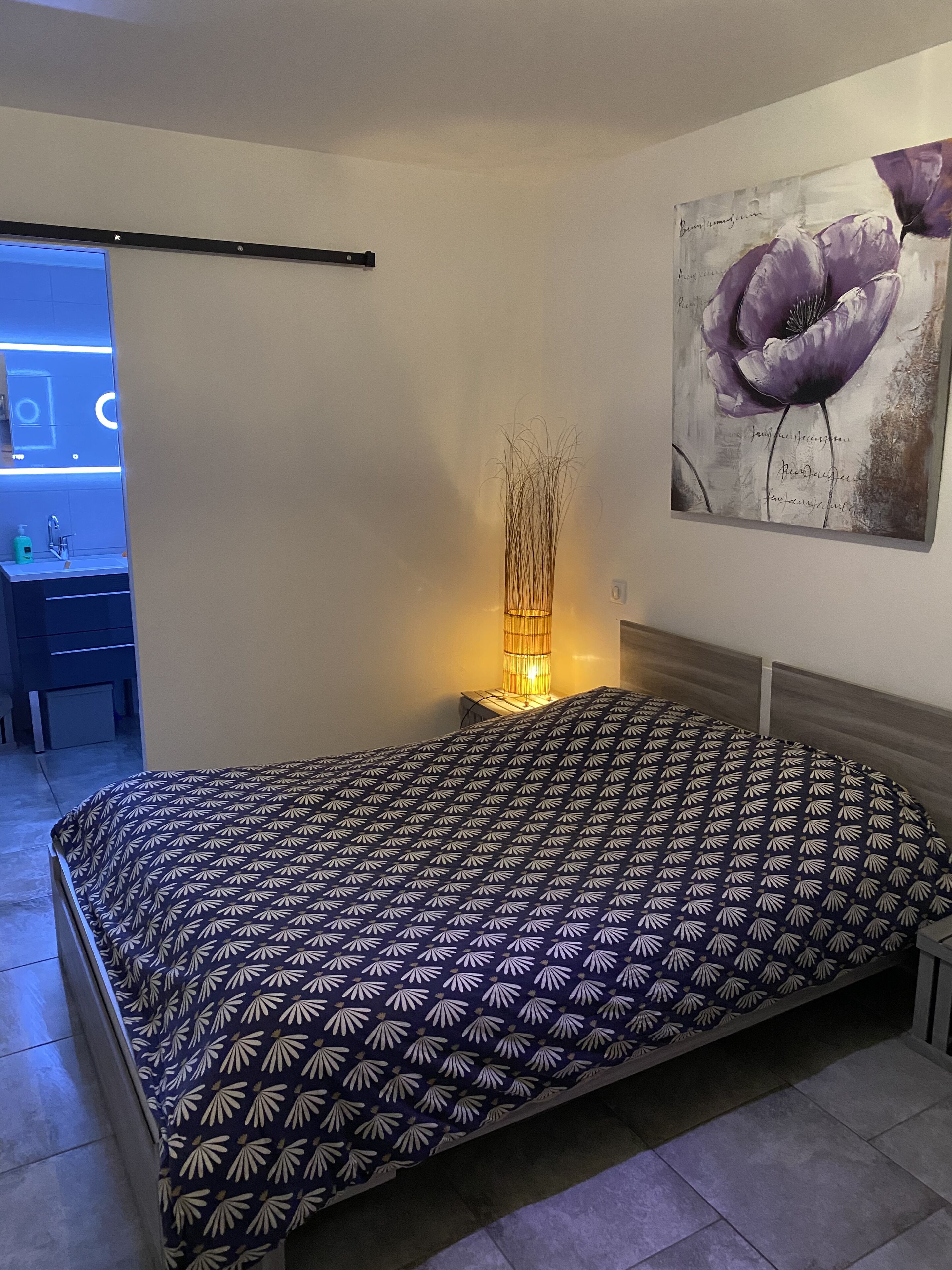 1 bedroom, travel crib, WiFi, bed sheets