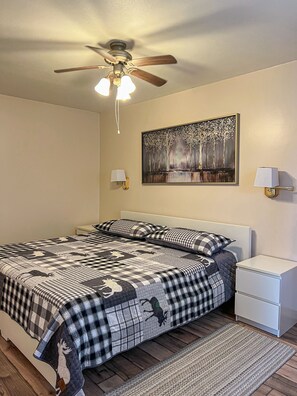 1 bedroom, iron/ironing board, free WiFi, bed sheets