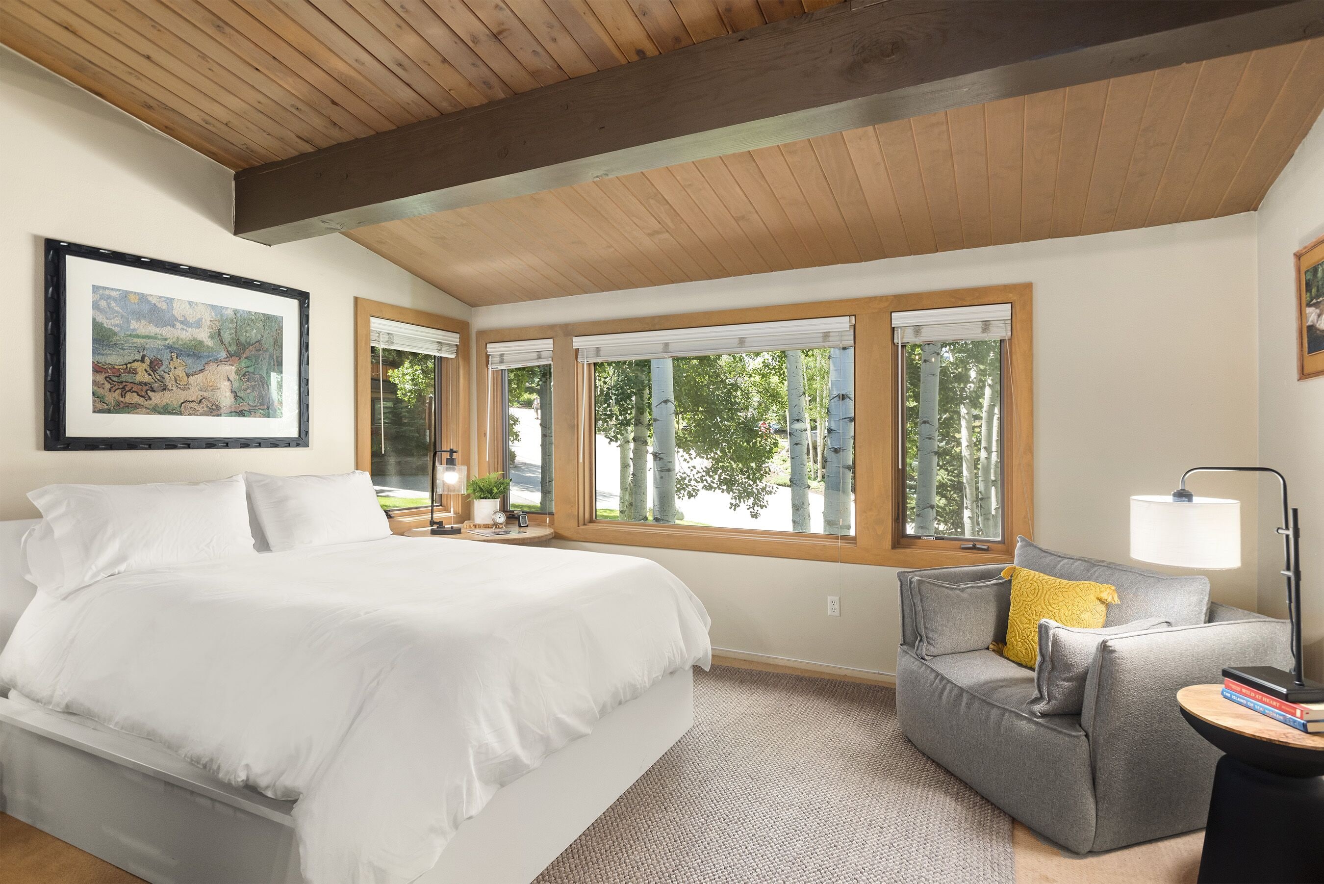 Studio (Aspenwood L11) | Wohnbereich | Kamin