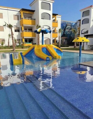 Luxury apartment in gated community with swimming pool at Marina Saidia