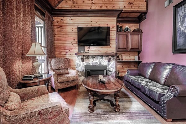 Our living area, where laughter echoes, stories are shared, and every seat’s the best seat in the house.
