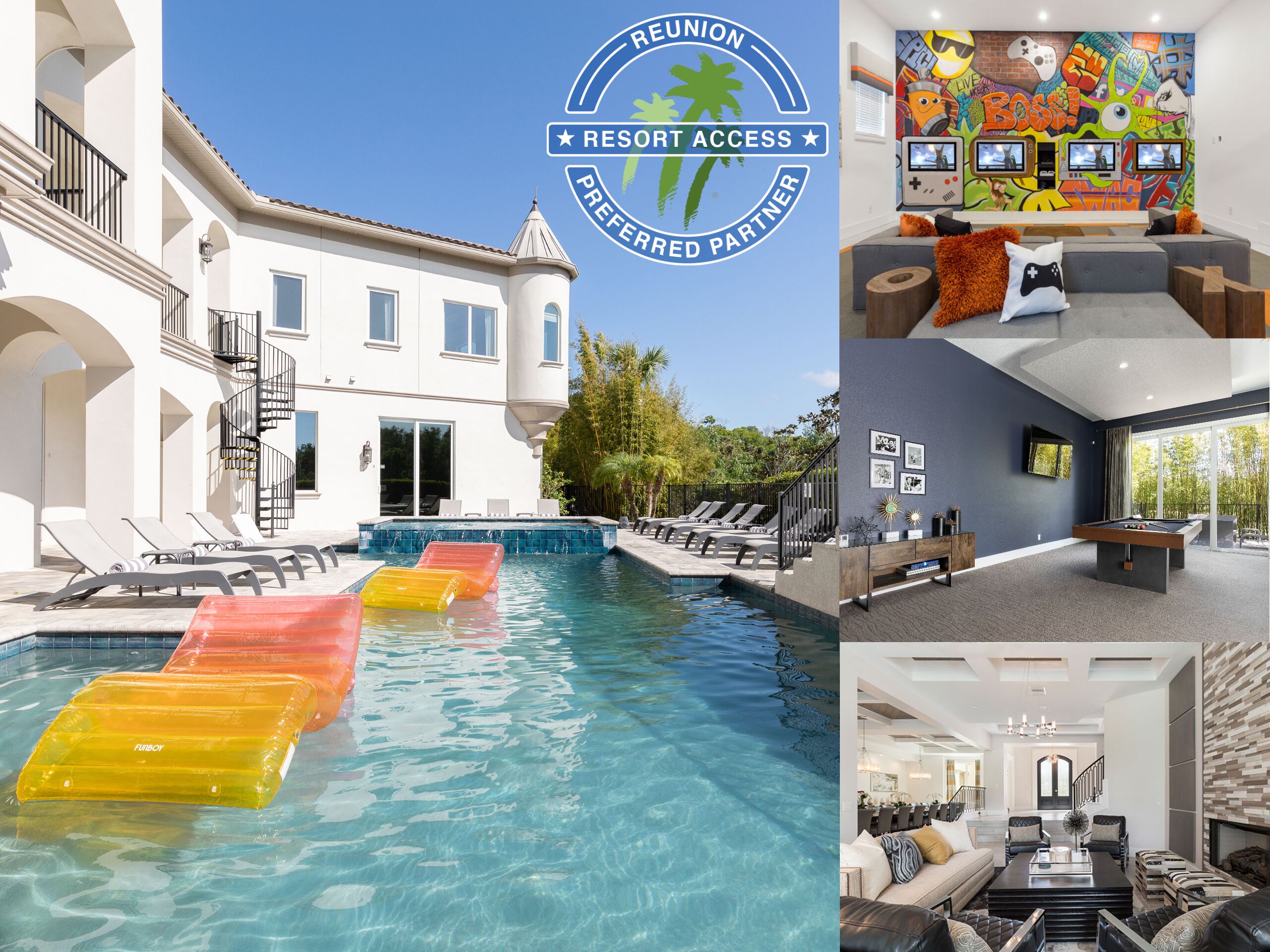 KEMPA PARK at Reunion Resort I Castle-like Villa with Concierge Service near Disney
