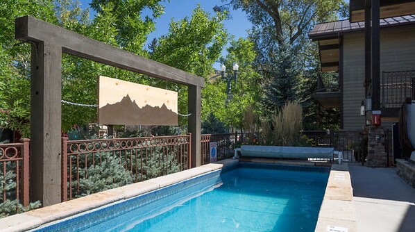 Außenpool, beheizter Pool