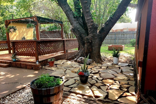 Àrea exterior de l'allotjament