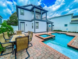 Pool - Minutes from Disney ✦ Upscale Pool Home + Guest House ✦ Gated Reunion Resort (Reunion)