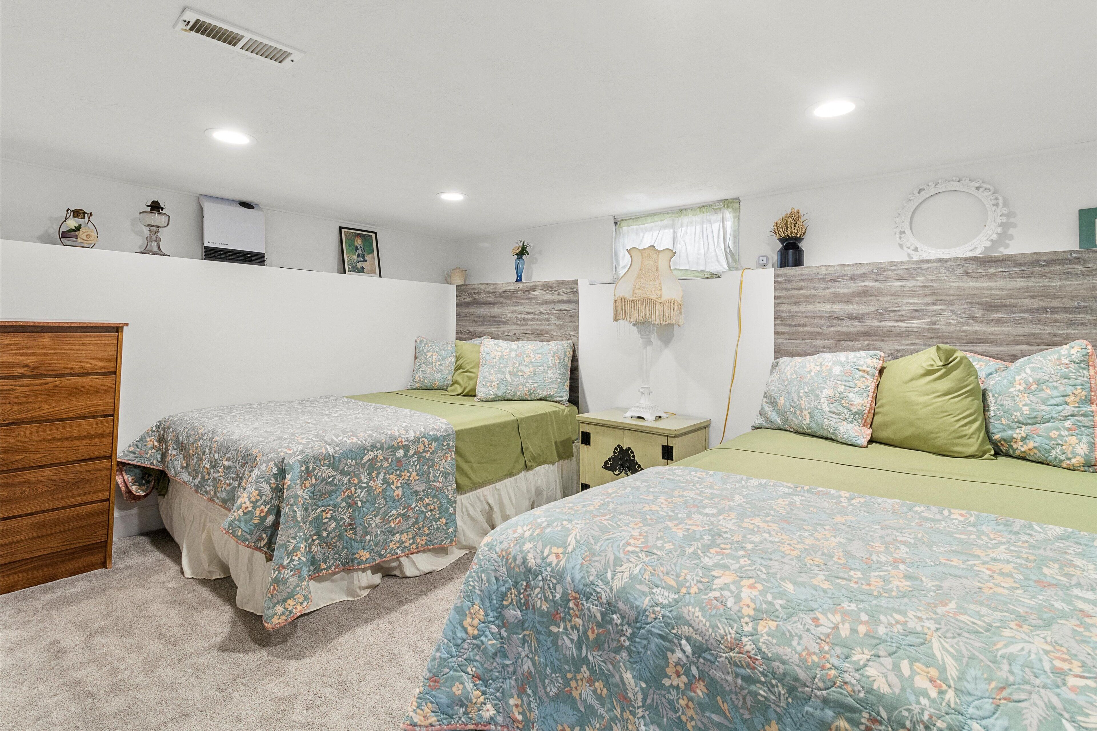 5 soverom, strykejern/-brett, reiseseng for barn og wi-fi (inkludert)