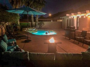 Terrace/patio - Entire Home with Resort-Style Pool & Spa! (North Las Vegas)